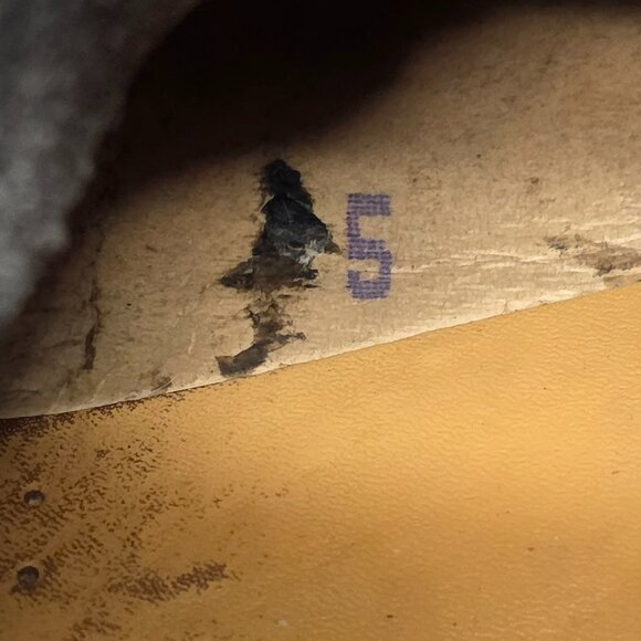 Dr Doc Martens Made in England Womens 10 Hole Distress Black Boots UK 5 US w's 7 - Picture 11 of 11